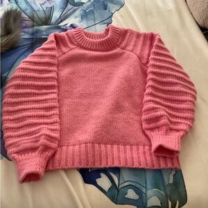 Cotton Candy Pink Sweater